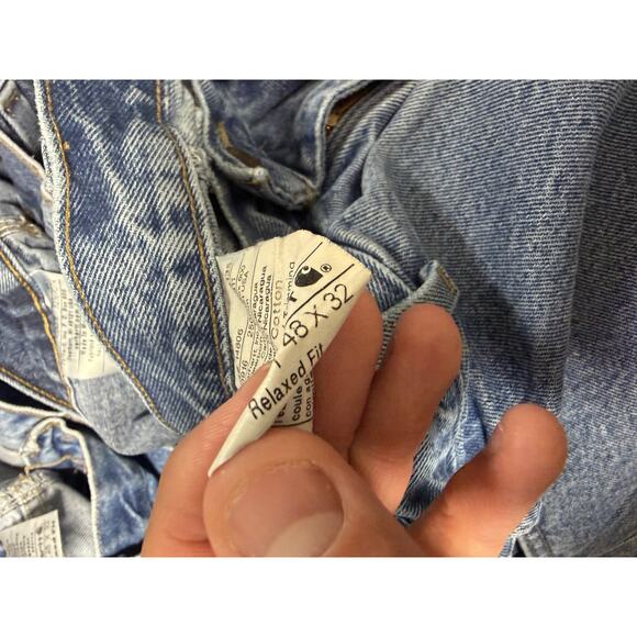 5 Carhartt Work Jeans 48x32 3 And 48x30 2 Relaxed Fit - Picture 3 of 7